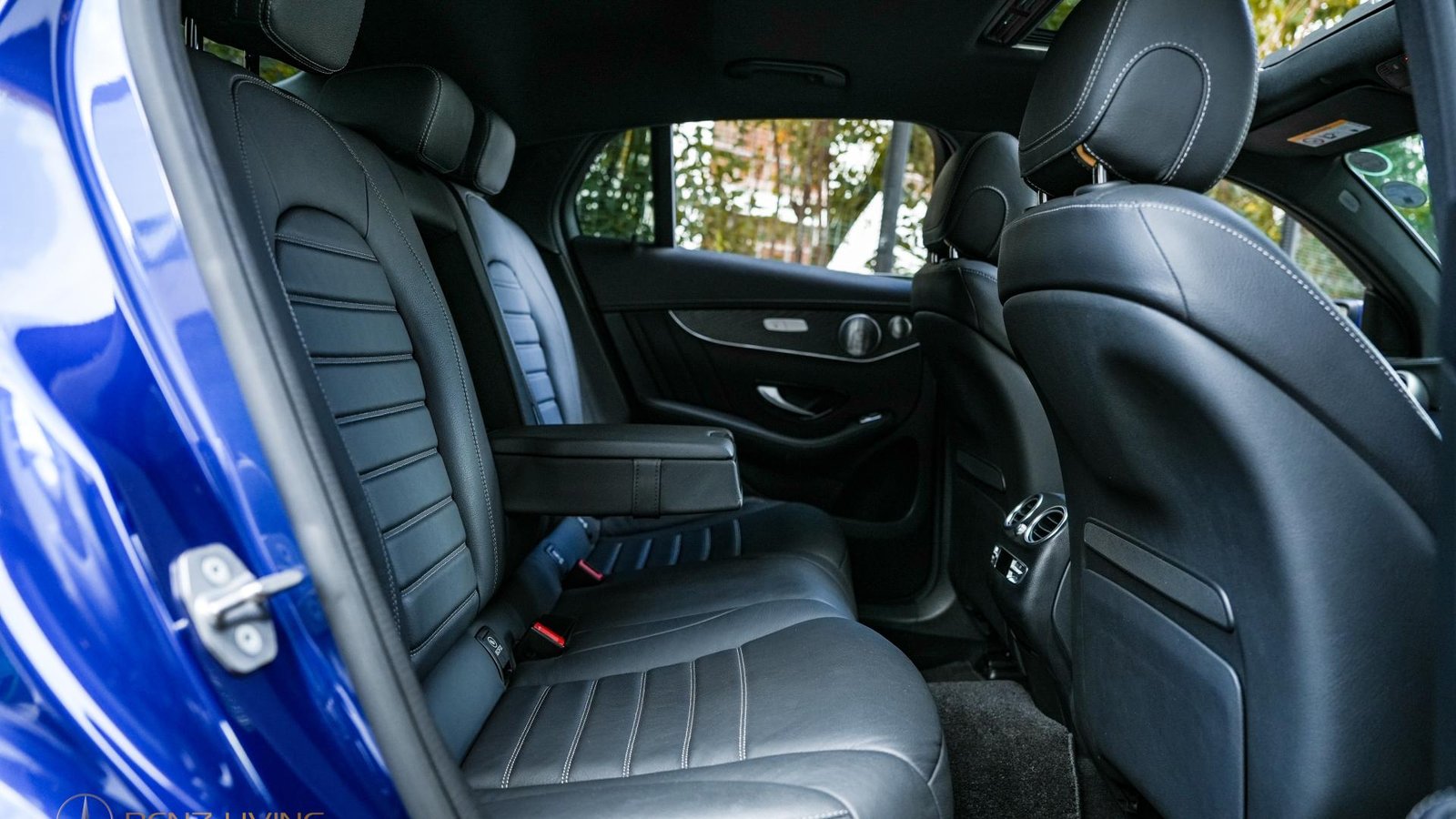 2019 Brilliant Blue GLC300 Coupe