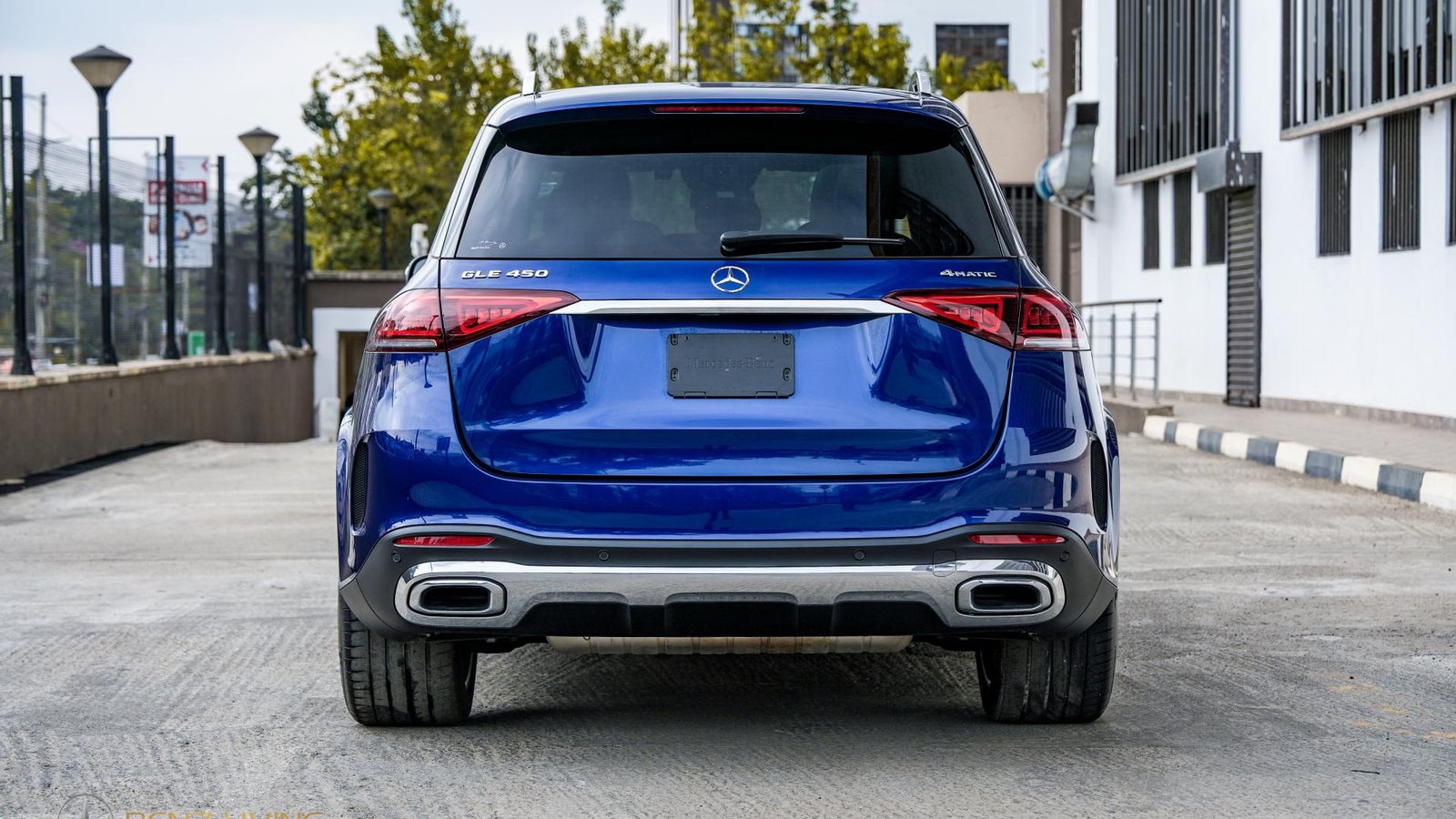 2019 Metallic blue GLE450 AMG line